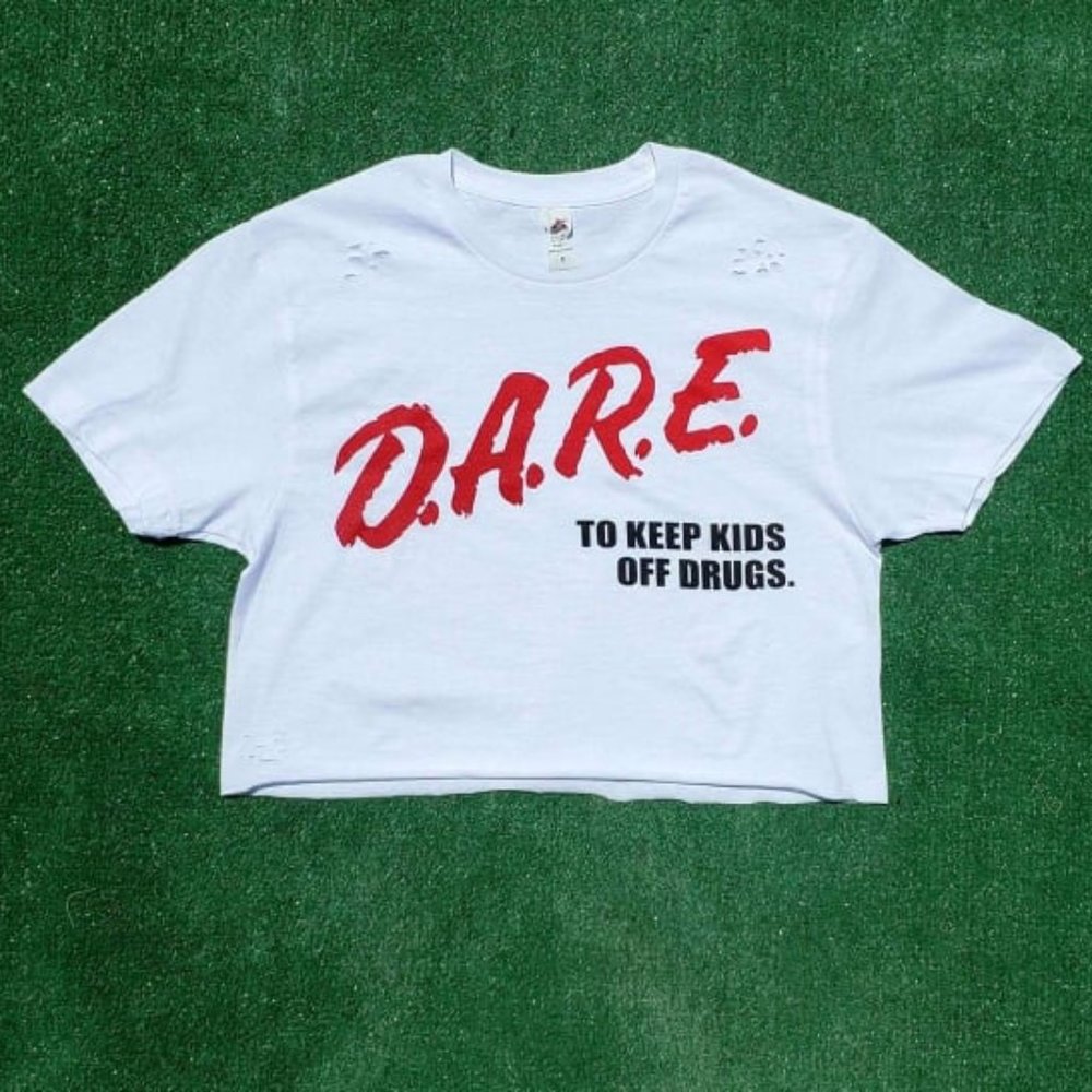 NEW D.A.R.E CROP TOP